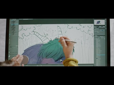 ふじまるクリスタ Microsoft Surface Studio x CLIP STUDIO PAINT / 想像以上の