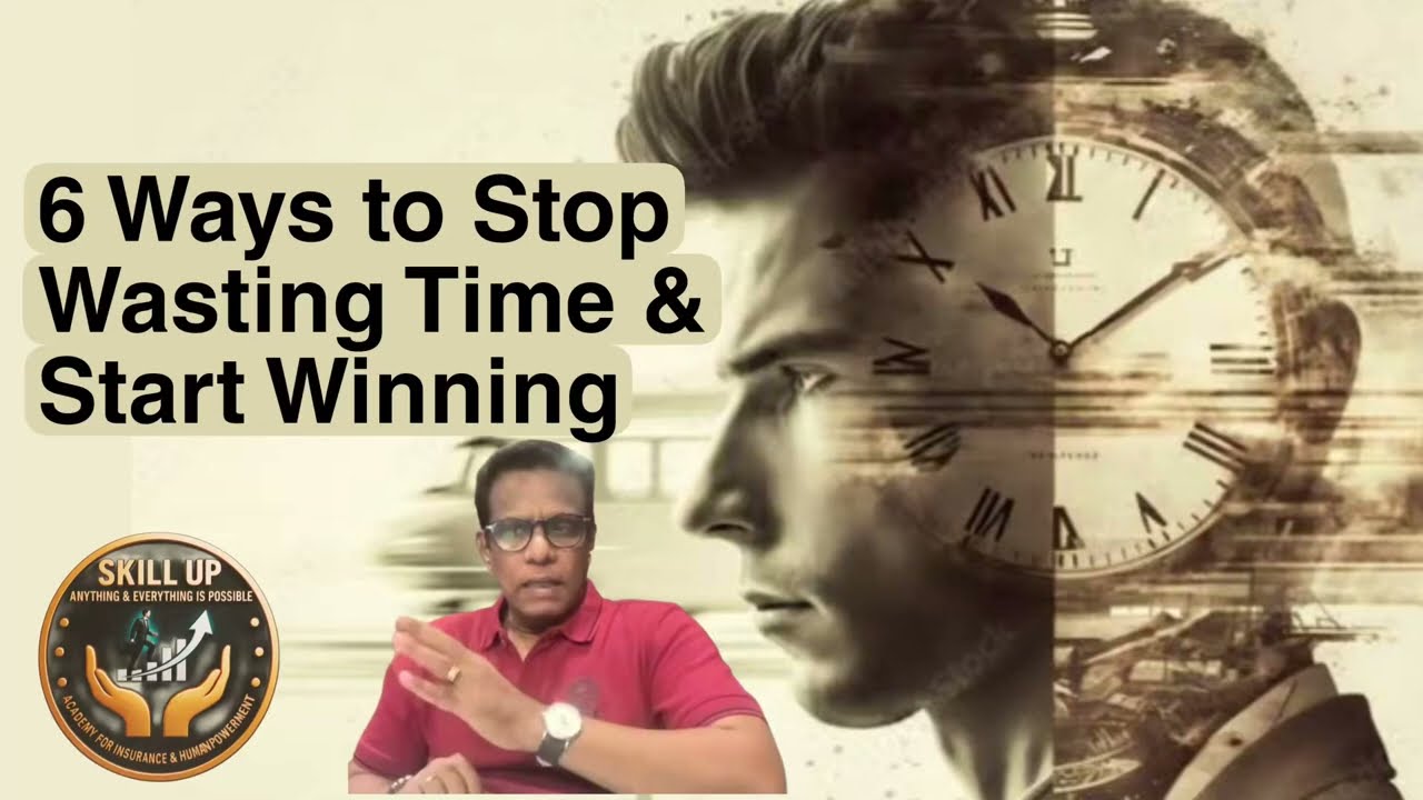 It is not time management, it is self-management. Stop wasting time and start  using it wisely!    