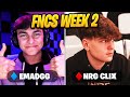 EmadGG and Clix Watch FNCS Week 2 (Opens)
