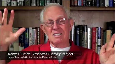 CLIP from Robin O'Brien's interview for the Vetera...