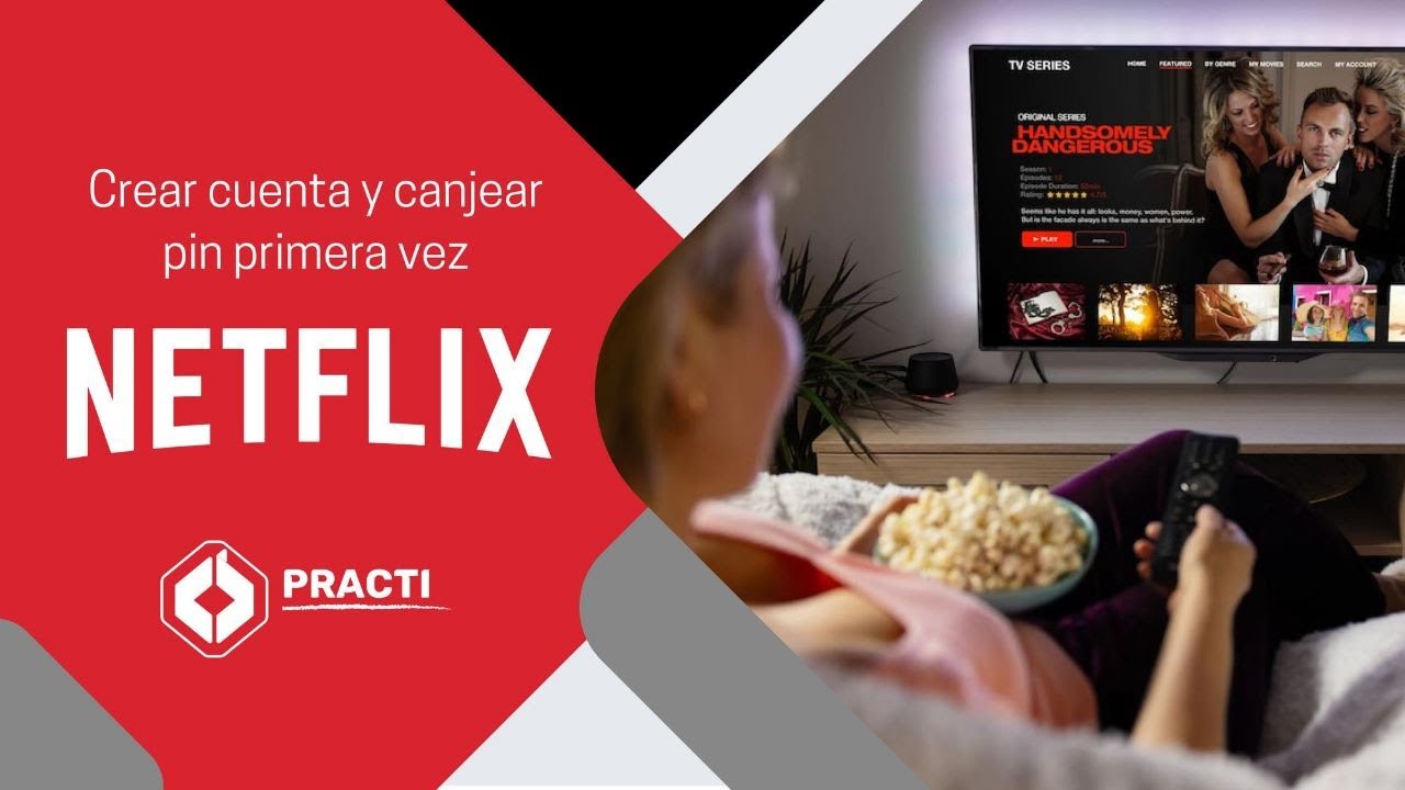 Tutorial Crea tu cuenta y redime tu pin de Netflix 📽️ YouTube