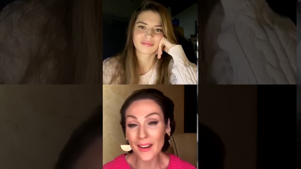 Directo actrices carita de angel (dulce maria y la tia pelucas) daniela aedo y nora salinas 28/8/20