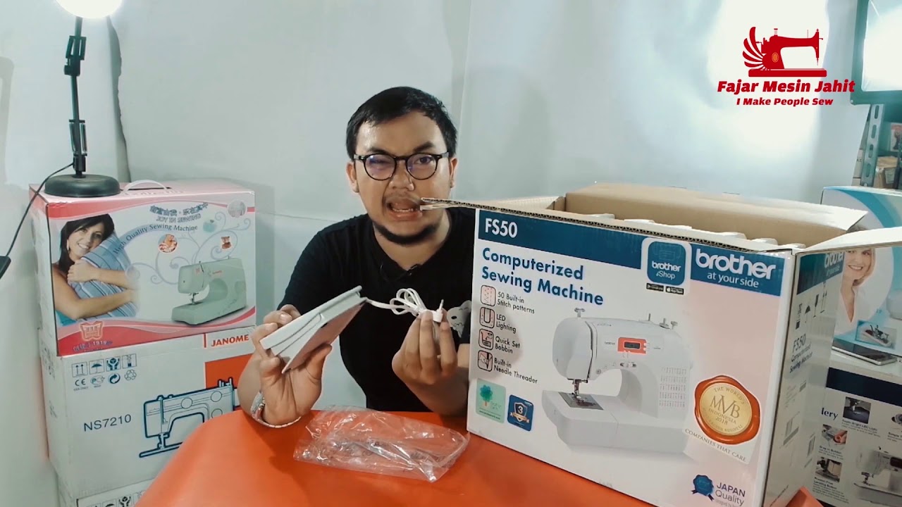 Unboxing dan sedikit review BROTHER FS50 YouTube