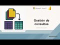 Power BI | Gestión de consultas