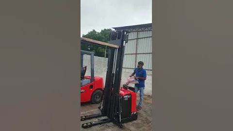 Electric Stacker Demo Heli Brand Top 1 Brand in China And Pakistan
