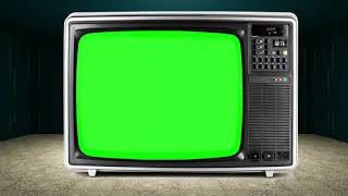 Old TV Green Screen Pack