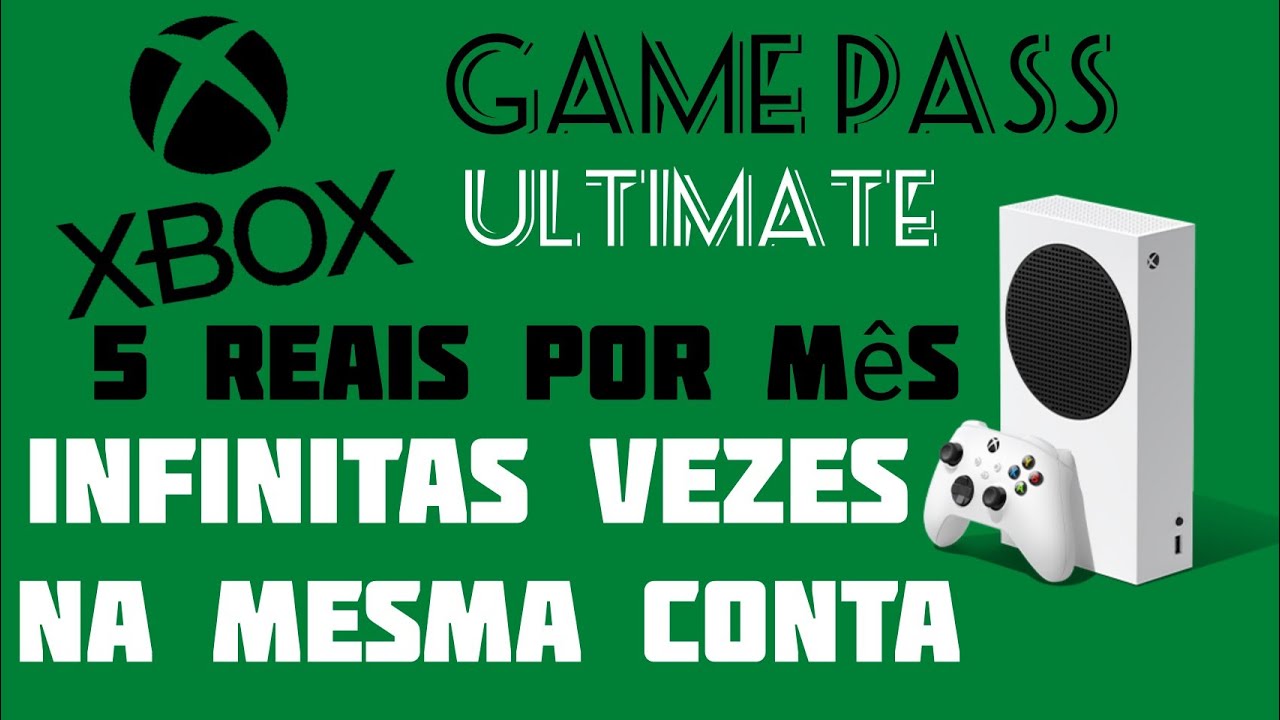 4 MESES DE XBOX GAME PASS ULTIMATE XCLOUD POR 5 REAIS - CORRE! 