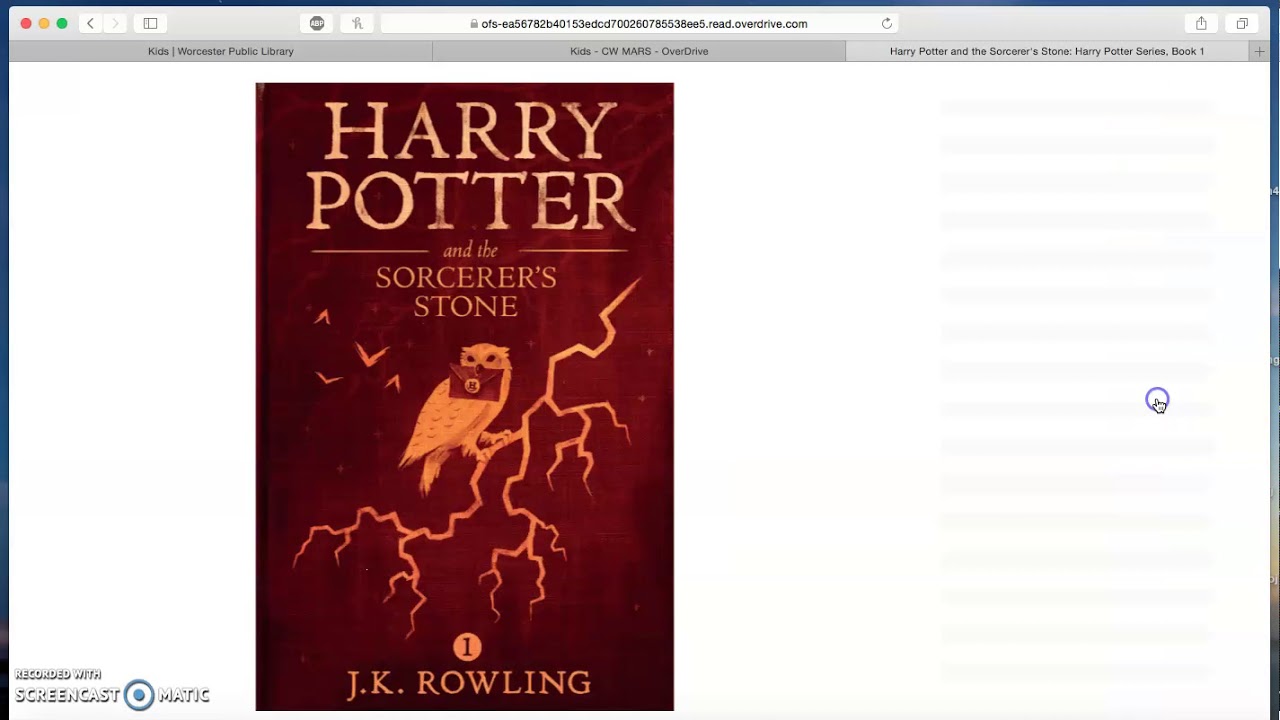 Checking Out E-books From WPL: A Kids’ Tutorial (Overdrive) - YouTube