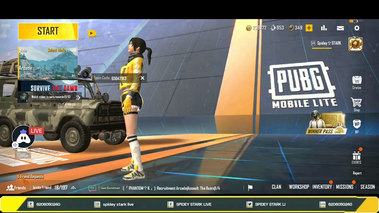 PUBG MOBILE LITE LIVE STREAM / SOLO VS SQUAD / PUSH TO CONQUEROR - YouTube