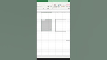 الغاء الاطار بين الخلايا في الاكسيل