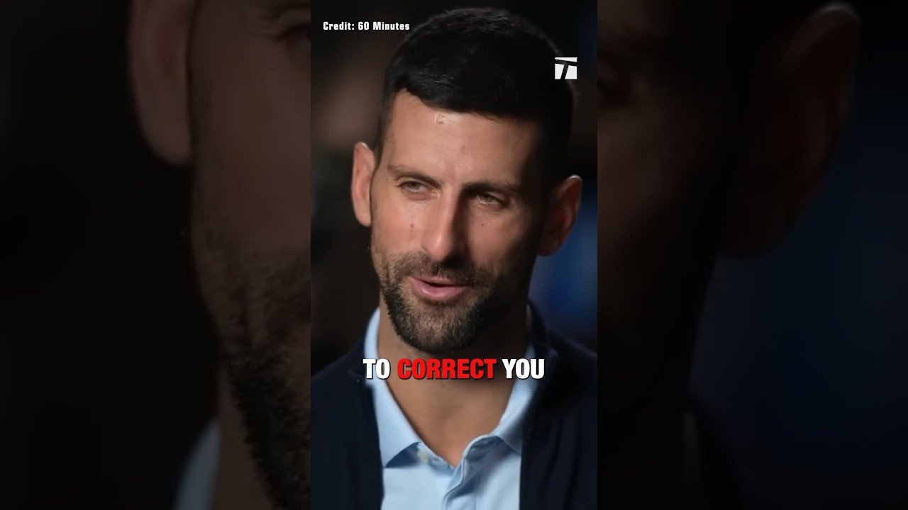 Djokovic says Mental Toughness is “Not a Gift” 🧠
