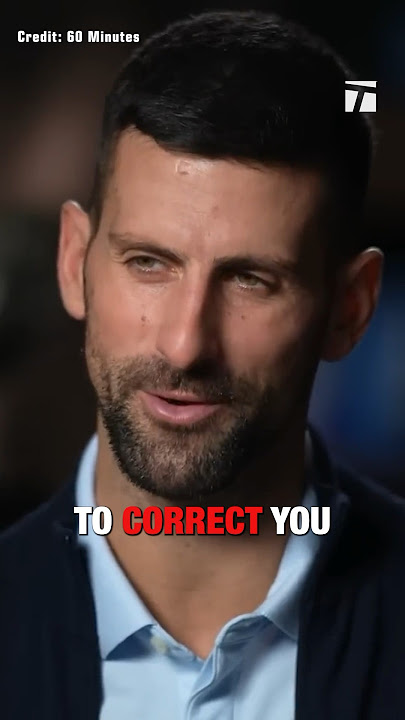 Djokovic says Mental Toughness is “Not a Gift” 🧠