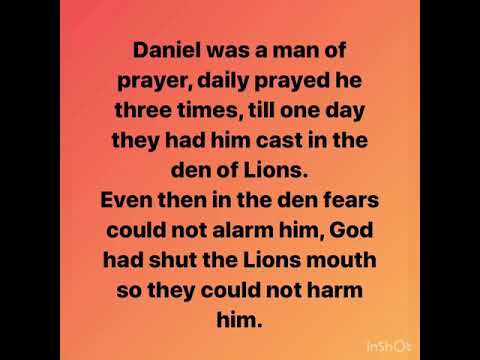 Daniel Was A Man Of Prayer Sathish Boaz Abigail S Boaz English Sunday School Song Youtube