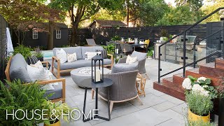 Makeover: City Backyard With Outdoor Kitchen & Spa