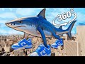 Tralalero Tralala- City in 360° Video | VR / 4K | (Tralalero Tralala Meme)