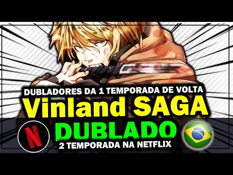 Vinland Saga' estreia dublagem brasileira na Netflix do Japão