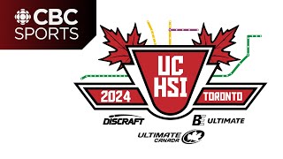 Ultimate Canada High School Invitational: Quarterfinals | CBC Sports
