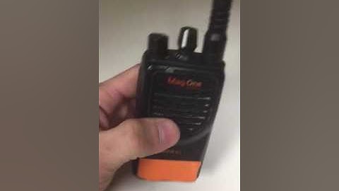 WWPS MagOne Portable Radio Operating Tips