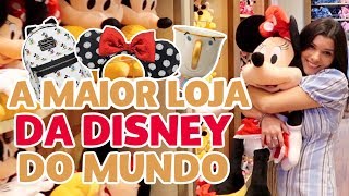 TOUR NA WORLD OF DISNEY EM ORLANDO, A MAIOR LOJA DA DISNEY DO MUNDO