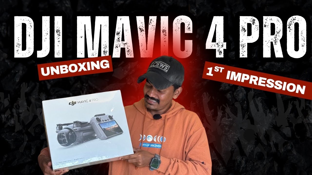DJI MAVIC 4 PRO UNBOXING ಇಷ್ಟೂ ದೊಡ್ಡ ಡ್ರೋನ್ ಇದೇ ಫಸ್ಟ್ 🥳