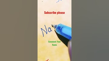 Nalini, Name Handwriting with Blue jel pen, By Digital Fonts Handwriting 2.0!!