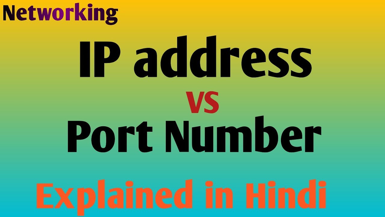 Fresh Look at Ip Address And Port Number Client Server Communication Explained In
