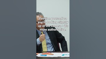 Command Presence in Virtual Meetings (Camera Tricks) #shorts