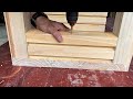 Woodworking Products // Super Sturdy Small Wooden Bedside Design Ideas