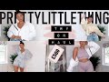 HUGE PRETTY LITTLE THING SPRING / SUMMER TRY ON HAUL · NEW IN! | Emily Philpott