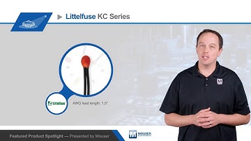 Littelfuse KC Miniature Leaded Epoxy Coated Thermistors — Featured Product Spotlight | Mouser