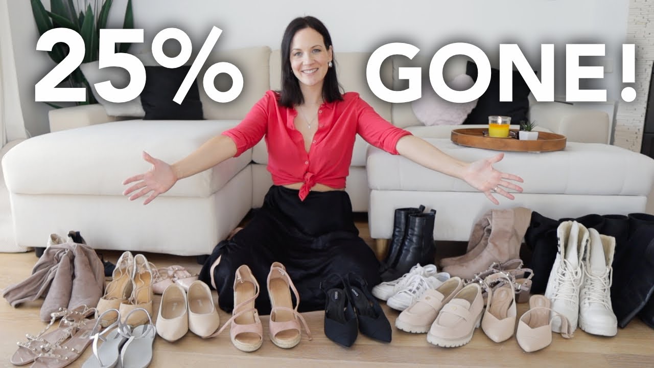 Decluttering My SHOE Collection 2025!