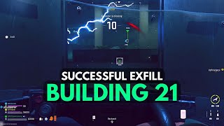 How to Exfill in Building 21 - DMZ Gameplay