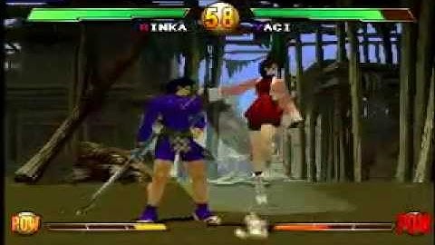 Samurai Showdown Warriors Rage (Rinka) vs (Yagi)