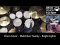 Matchbox twenty  bright lights  drum cover by dcf