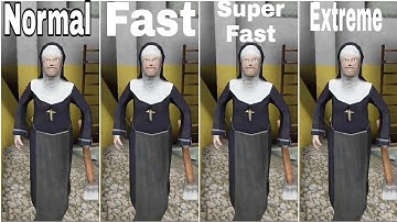 Evil Nun 3 Chase in ( Normal,Fast, Super Fast, Extreme)