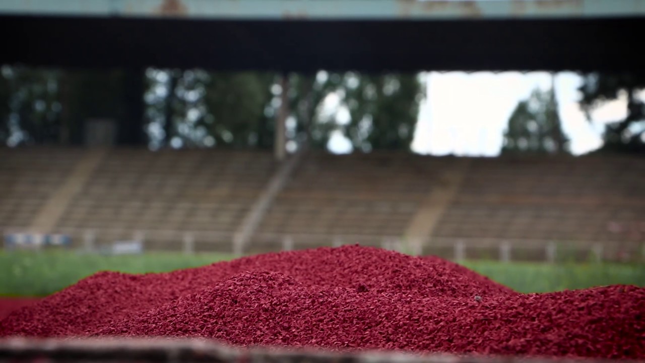 Une nouvelle piste d'athlétisme au Stade Léo Lagrange