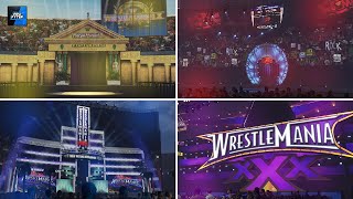 Every WrestleMania Stage In History (1 to 39) | WWE 2K23 - YouTube
