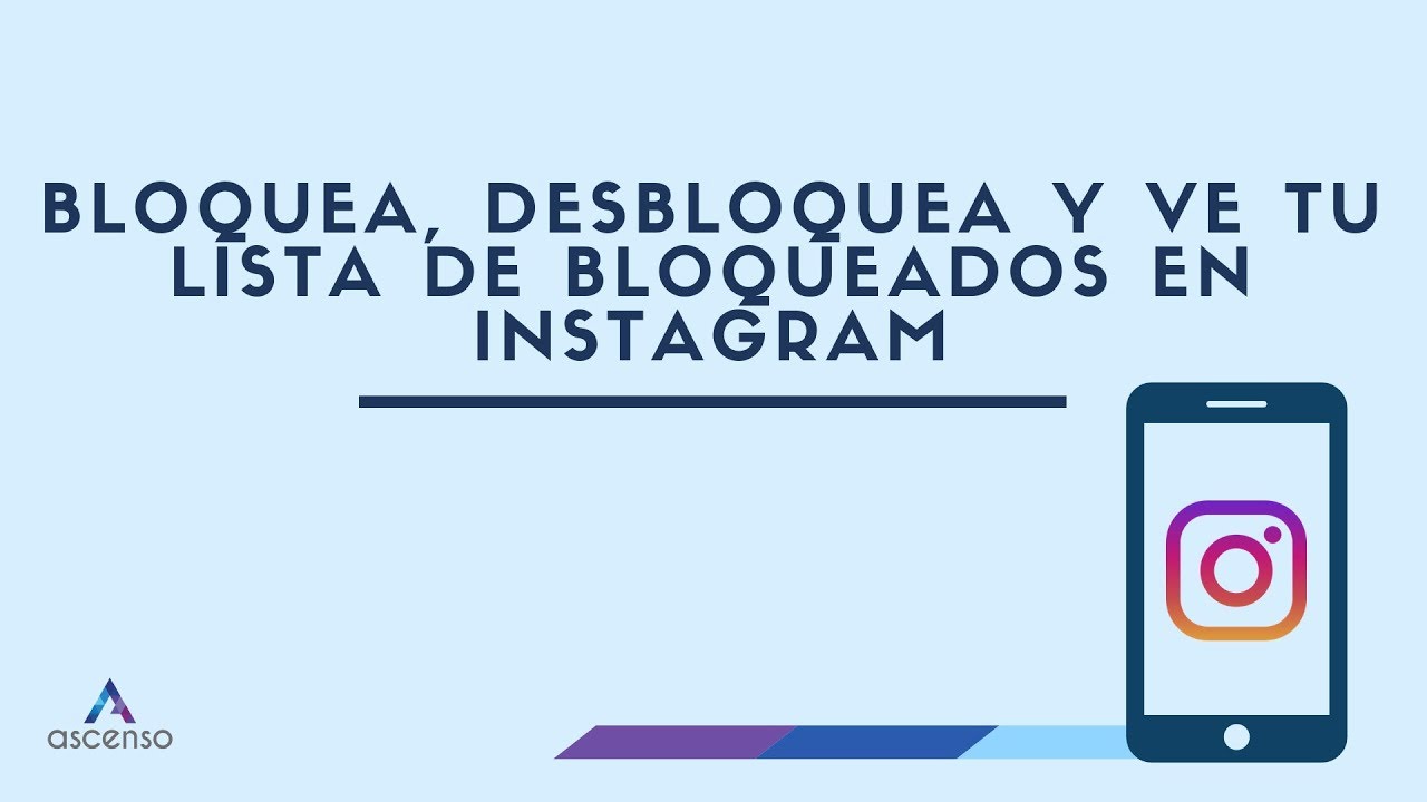 ¿Cómo bloquear, desbloquear y ver lista de bloqueados en Instagram