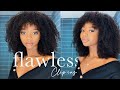 HOW TO: CURLY AFRO WITH BANGS || The most natural looking 4B/4C clip-ins ft. CURLSQUEEN