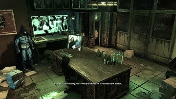 Batman: Arkham Asylum [Linux w/Proton] {Part 11} - Arkham Mansion - Finding Dr  Young