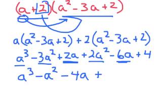 Multiplying a Binomial by a Trinomial