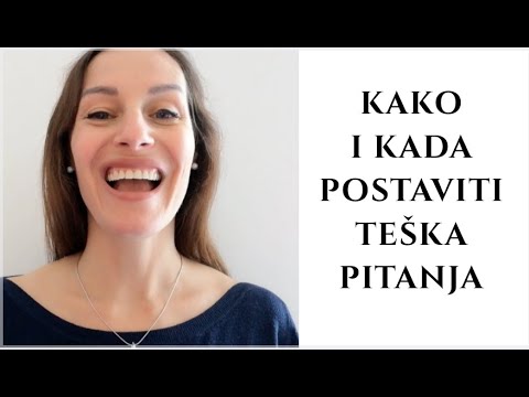 Video: Kako Promijeniti Odgovor Na Sigurnosno Pitanje