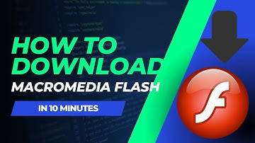 How to Download Macromedia flash