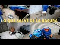 LO QUE SALVE DE LA BASURA / BASURA DE OTROS VALIOSO PARA MI / SOLO EN USA