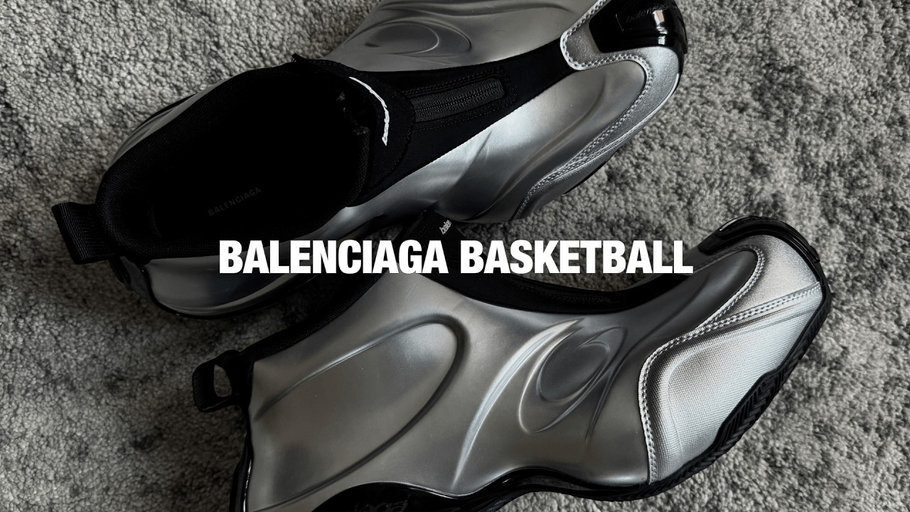 Balenciaga Basketball Sneaker | Unboxing, Sizing, On Foot - YouTube