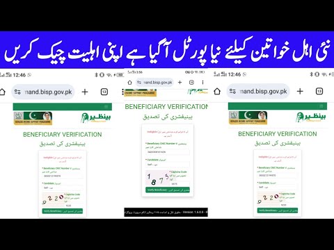 نئی اہل خواتین کی پیمنٹ چیک والا نیا پورٹل آگیا ہے اپنی اہلیت چیک کریں