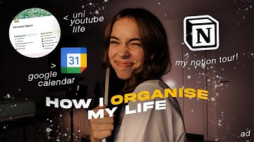 Zo organiseer ik mijn leven! 💻✍🏼Notion Tour + Google Agenda instellen!