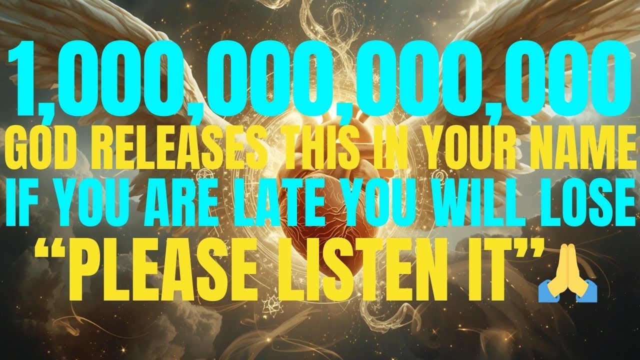 🔴⏰ ONLY 30 SECONDS LEFT | ARCHANGEL MICHAEL SAYS GOD IS RELEASING A 1,000,000,000,000 MIRACLE IN🙏🕊️.