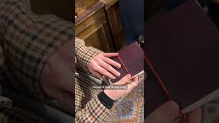 What is inside Élodie’s leather journals #leather #journal