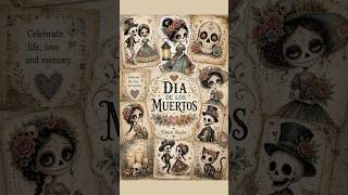 Day of the Dead Journal Kit, Dia de los Muertos Pages, Catrina Ephemera Pack, Sugar Skull Printables